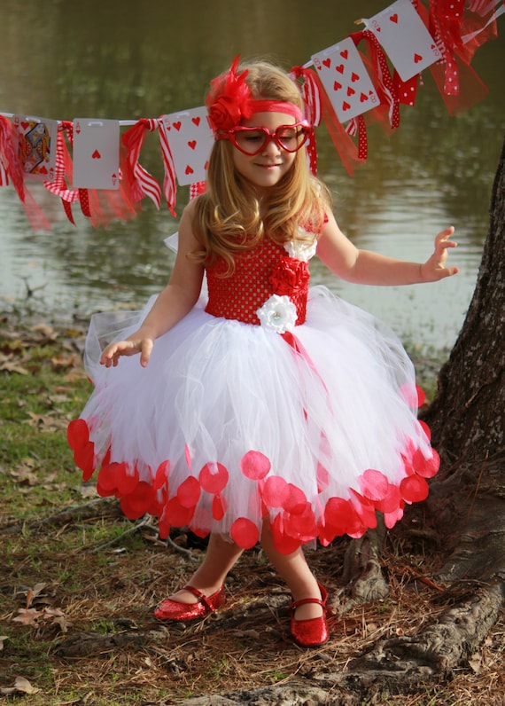 Items similar to Valentines day Tutu - Pageant Dress - Valentines Party ...