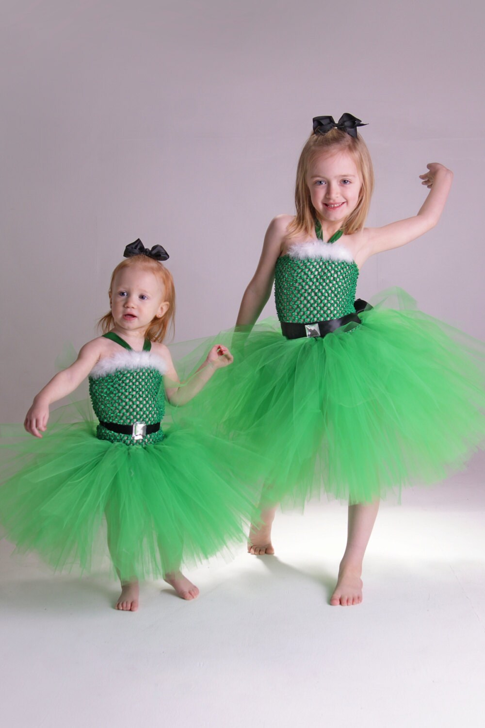 Emerald Green Christmas tutu dress Christmas pictures