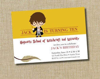Harry Potter Invitation