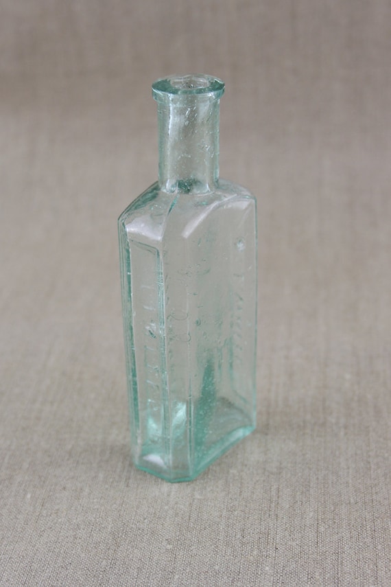 Vintage Glass Clear A J White Limited Bottle England United