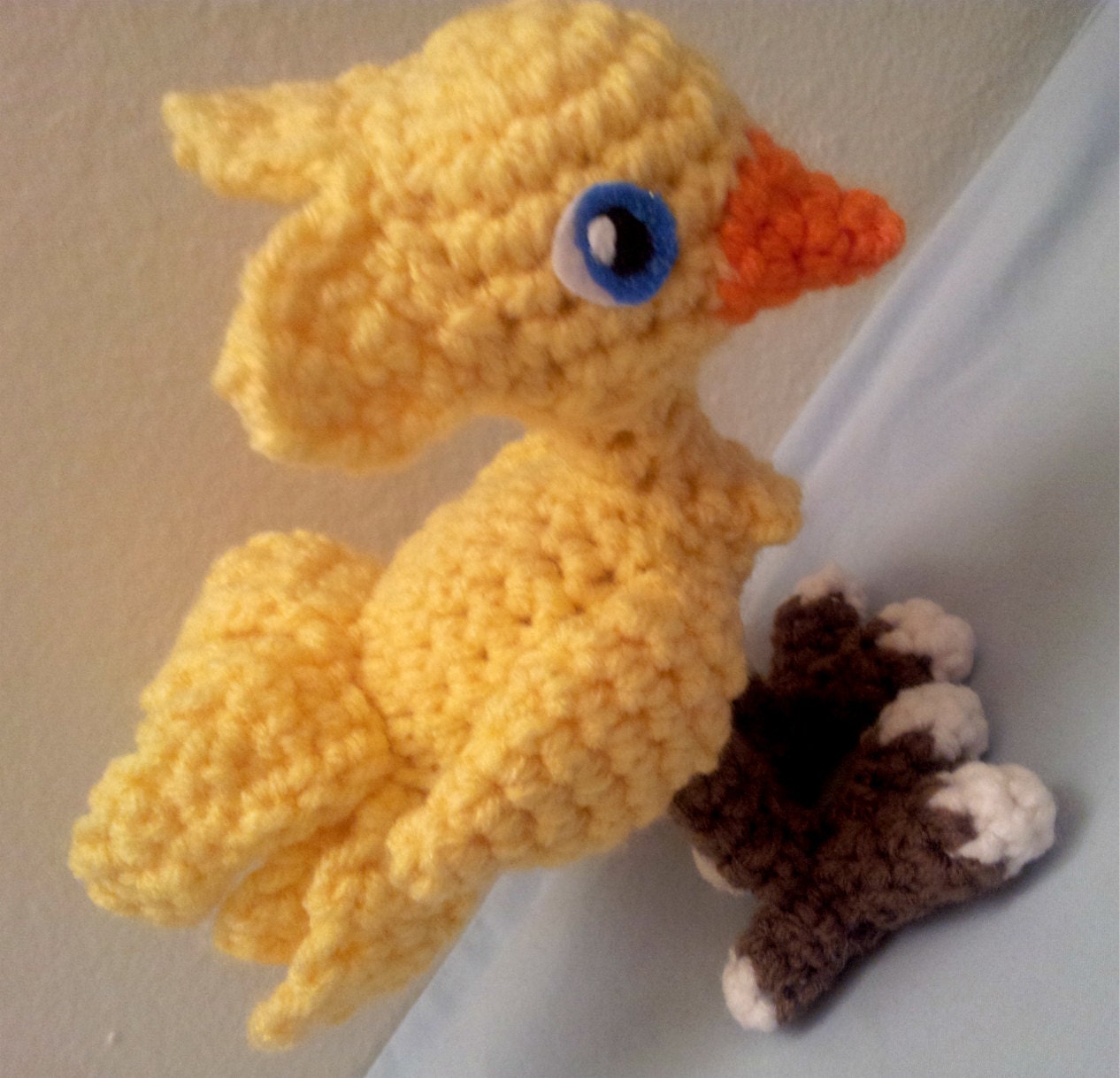 Crochet Chocobo Inspired Amigurumi Doll You Pick The Color