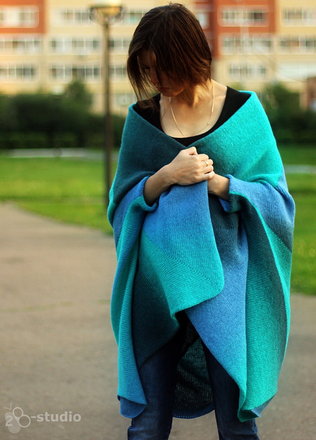 Plus Size Clothing oversize sweater coat by ToBeStudio Plus