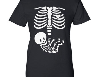 Baby in Belly X-Ray - T-shirt