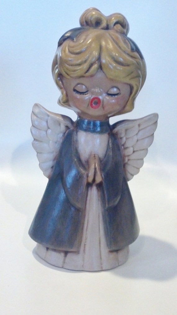 Items similar to Vintage Christmas Angel Figurine /Home