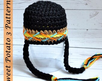 PATTERN Indian Thanksgiving Hat - Crochet