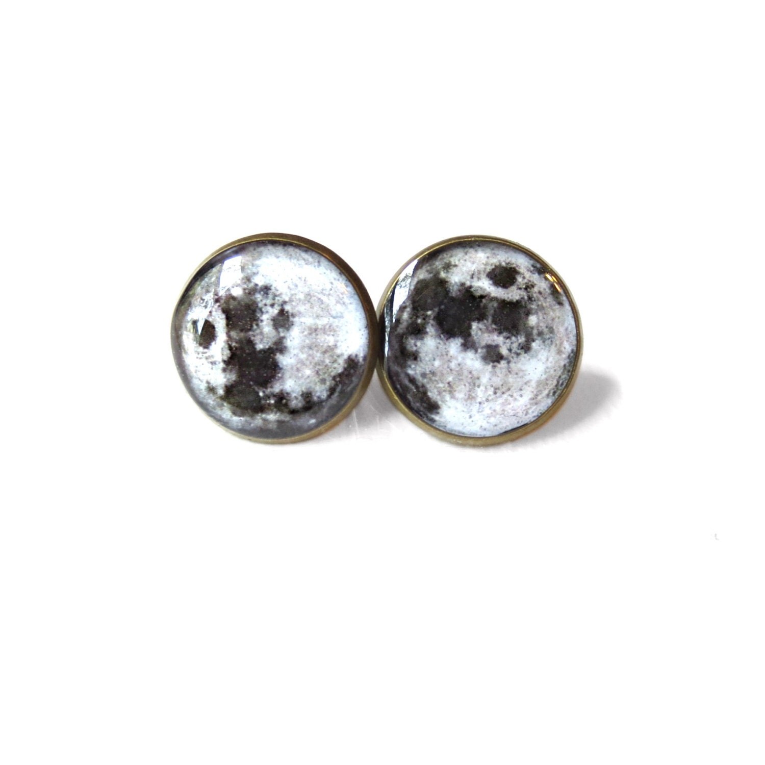 Moon Stud Earrings Pastel Goth Grunge Boho Jewelry Boho Chic