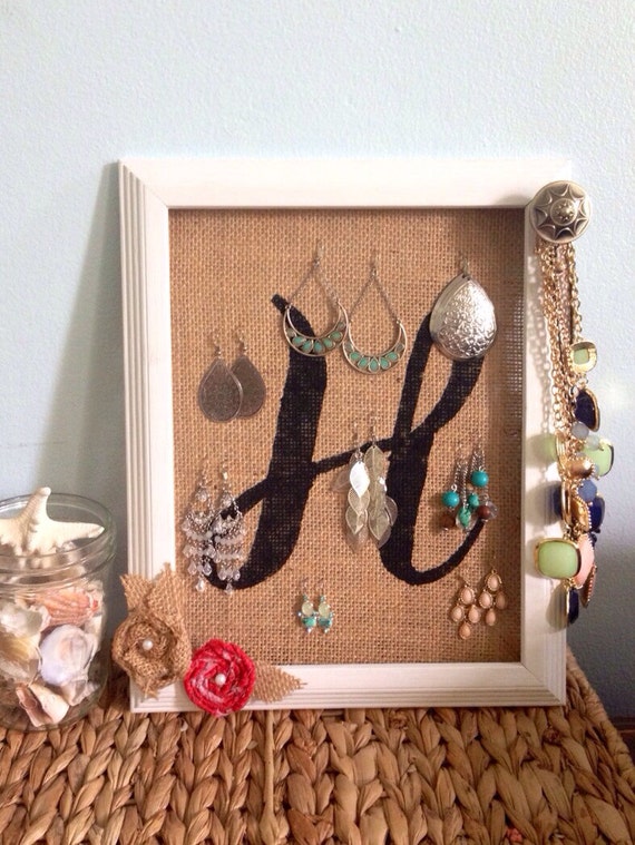 Picture Frame Jewelry Holder Personalized Jewelry Organizer