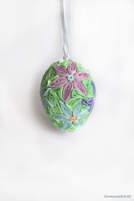 Quilling Easter Decoration Quilled Easter Egg Easter