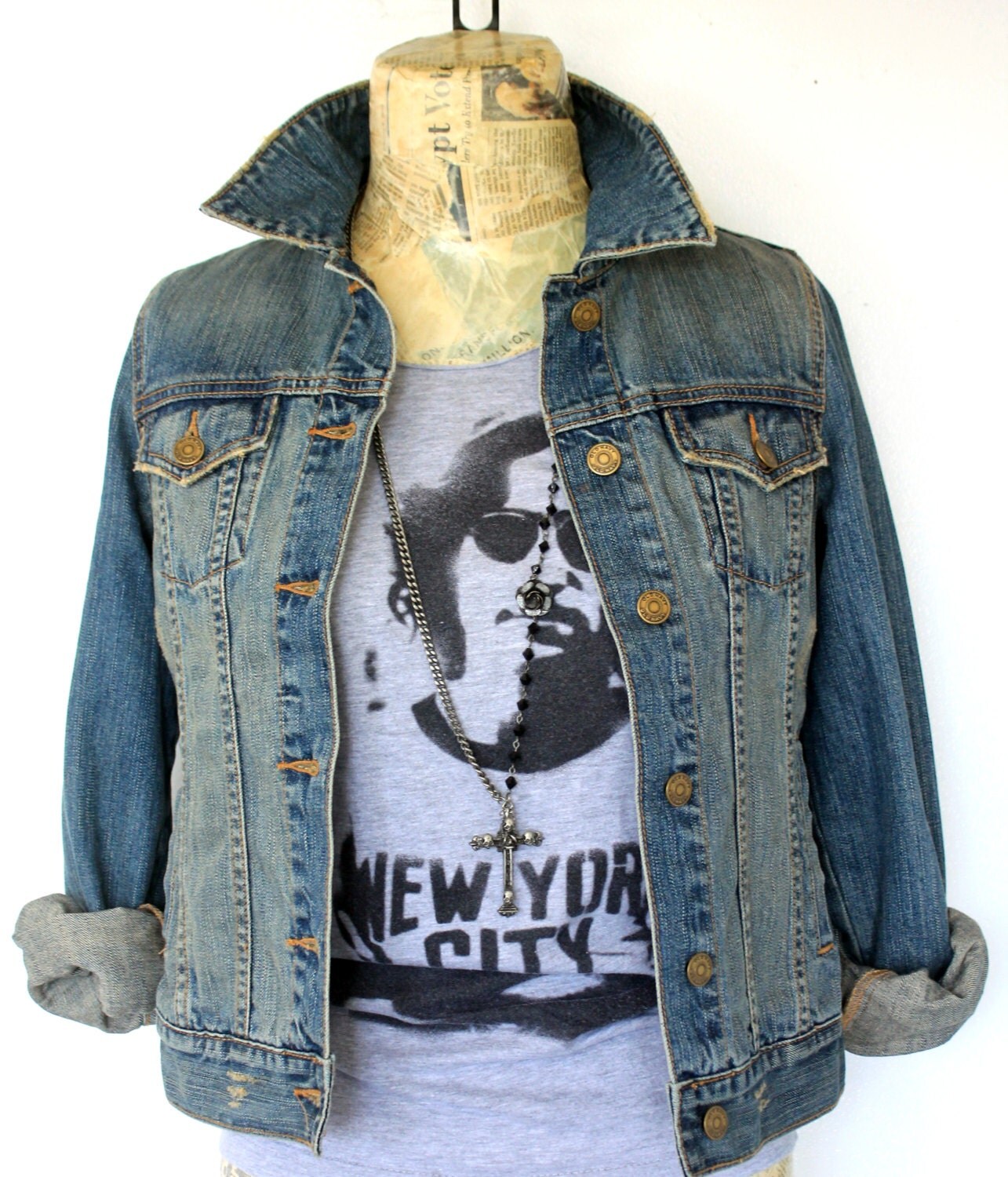 Old Navy Women's Classic Spring Denim Jean Jacket