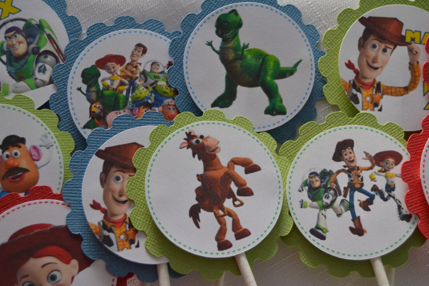 toy story cupcake topper