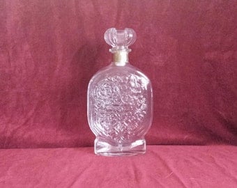 Vintage Schenley Glass Liquor Bottle