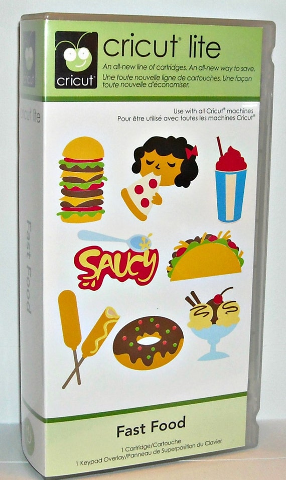 Fast Food Cricut Cartridge...