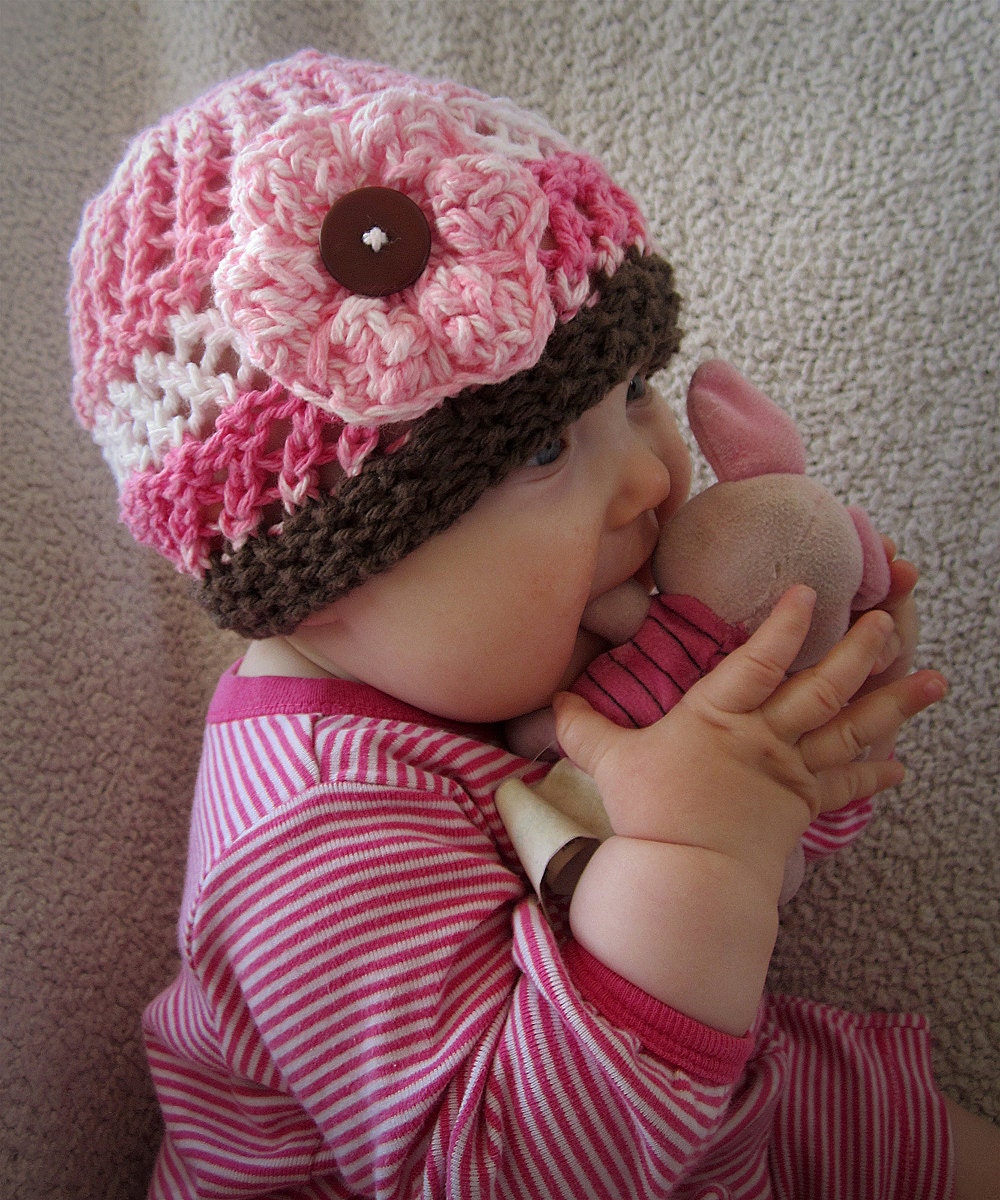 KNITTING PATTERN PDF beanie Baby Hat Baby knit hat pattern