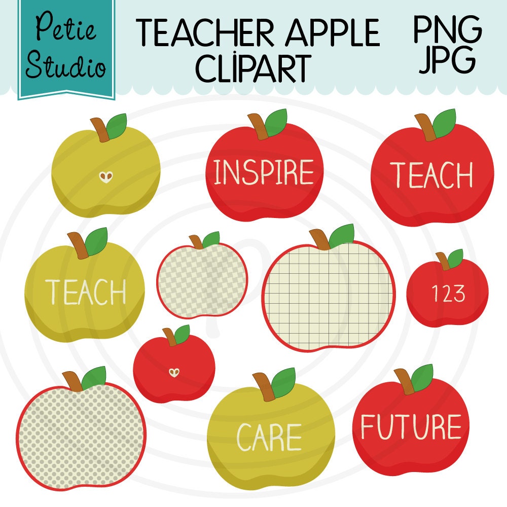 apple clipart for teachers - photo #45