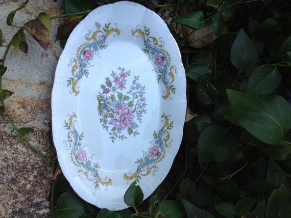 Royal Standard Floral Mandrian Petitie Side Dish Soap Dish Jewlery Dish