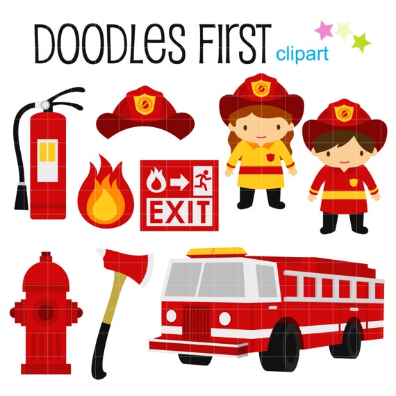 fire chief clipart - photo #3