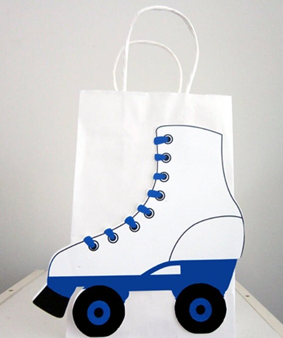 Roller Skate Goody Bags Roller Skae Favor Bags Roller Skate