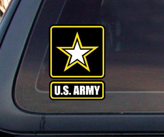 U.S. Army Bumper Sticker Window Laptop Car Decal Vinyl iPad
