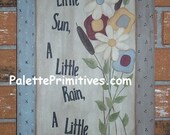 A Little Patience Sign    Instant Download E-pattern