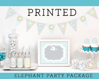 Popular items for elephant baby shower decorations on Etsy