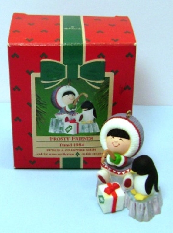 1984 Frosty Friends Hallmark Collector's Series Ornament