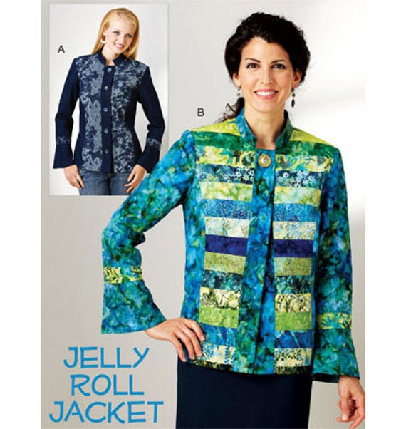 Sewing Pattern Misses Pattern Jelly Roll Jackets Pattern