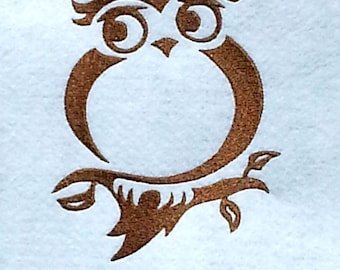 Owl Embroidery Design Instant Download