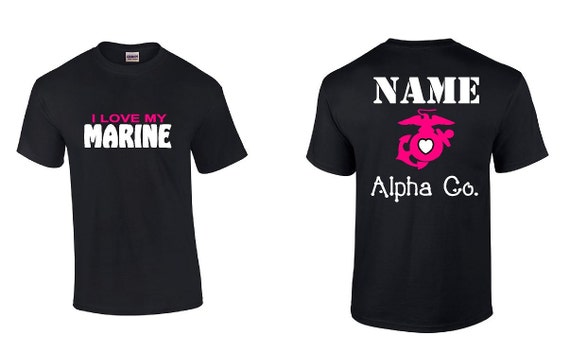 marine family t shirts