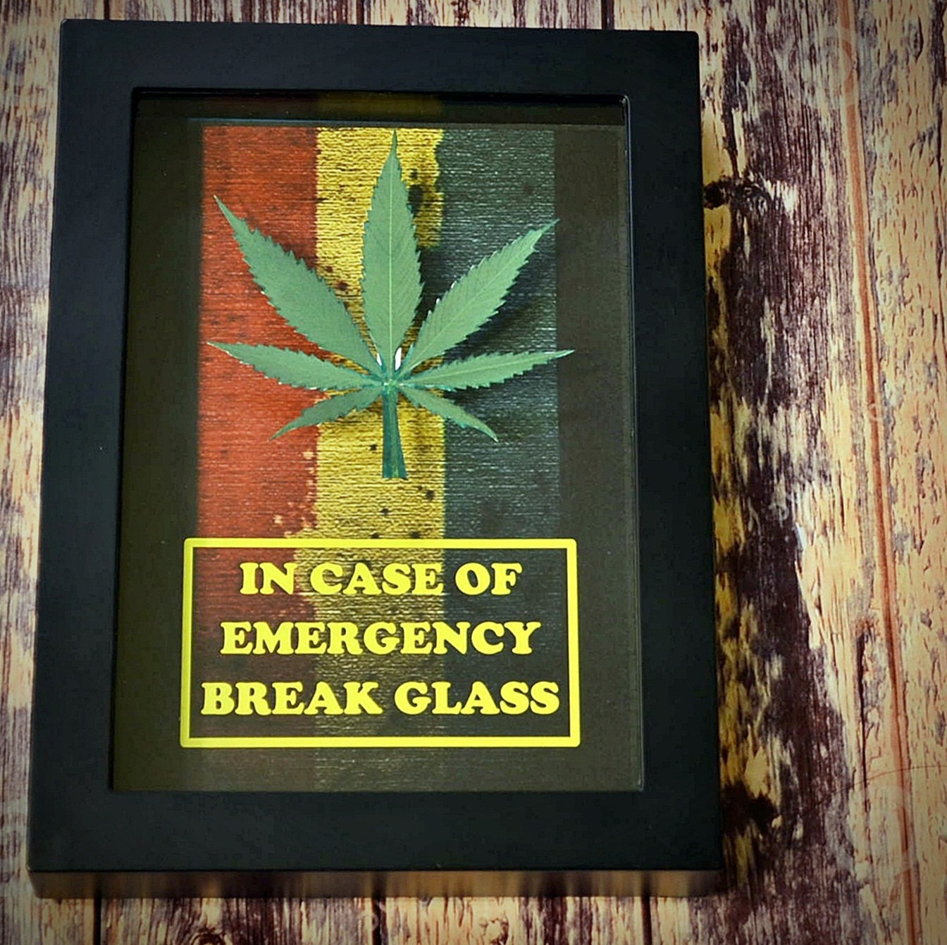 Funny Weed Decor Marijuana Leaf Emergency Kit 420 Gift