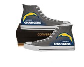 Items similar to Hand Painted Converse Hi. San Diego Chargers. Football. NFL. Superbowl 