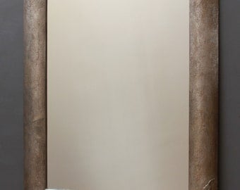 Wall Mirror: modern wall mirror, silver mirror