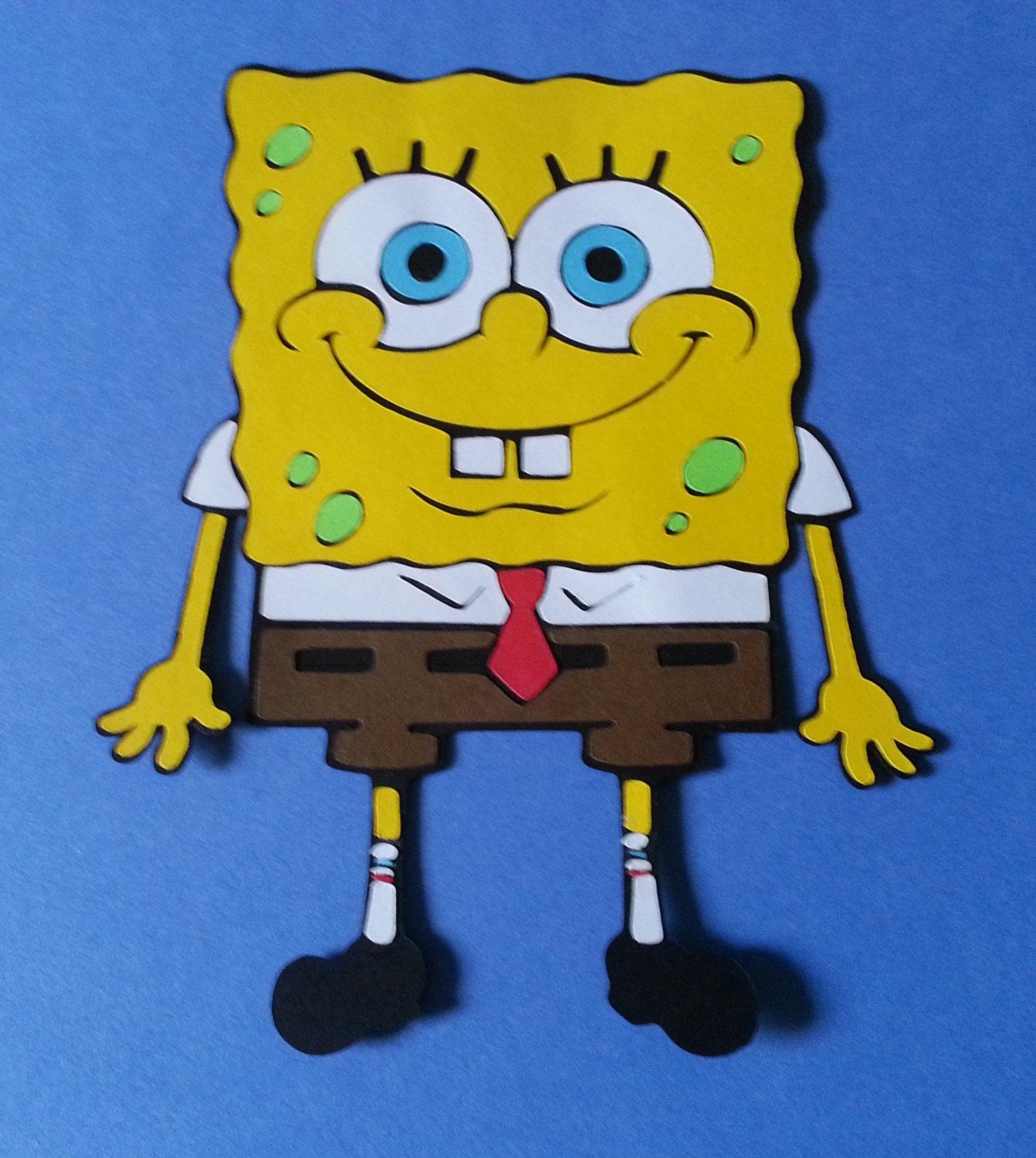 1 SpongeBob SquarePants Cricut Die Cut 6 inches Height and