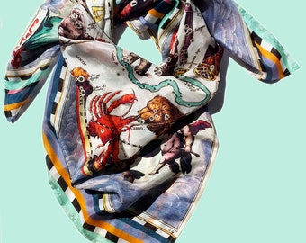 haemisphaeri silk foulard