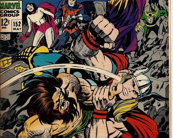 The Mighty Thor #152 (1968) Condition Very Good