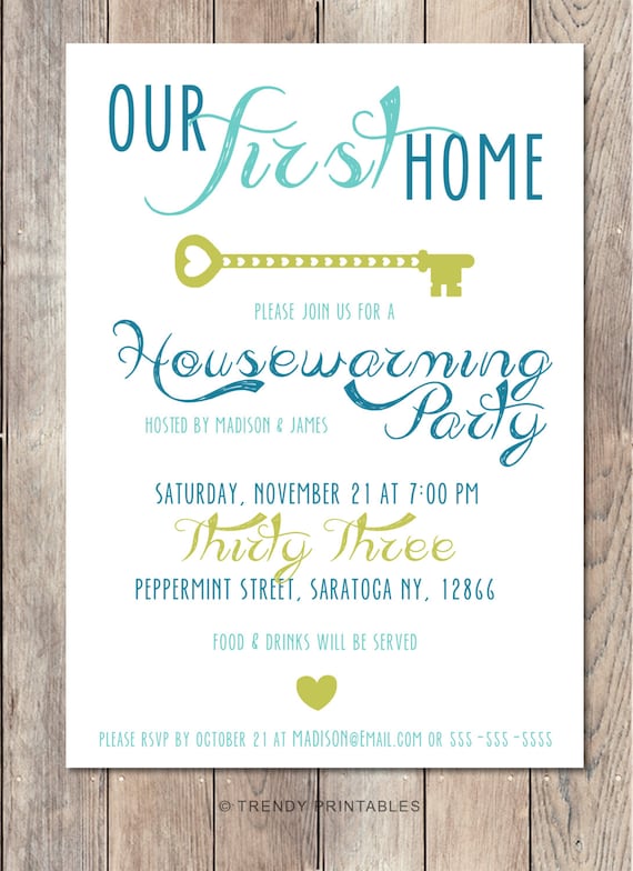 Housewarming Invitation Wording First Home 1