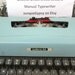 Vintage Typewriter, Portable Olivetti Underwood Lettera 32 Original Laptop, Spy, Trendy Wedding Guest Book, Author, Mad Men Office, Portable
