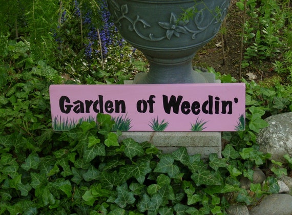 Items Similar To GARDEN SIGN Hand Painted Garden Sign Gift For   Il 570xN.520035172 Jjpb 