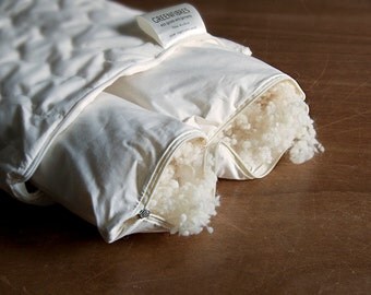 Organic Wool Neck Support Pillow. 40x60cm.