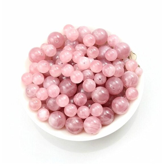 FYL022 natural Pink crystal beads diy accessories,natural crystal