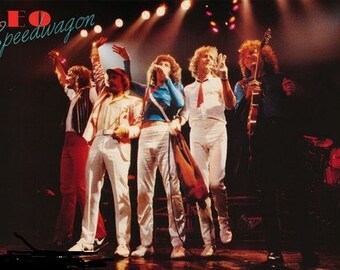 Reo Speedwagon Band Rare Poster