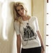 Anne Boleyn Elbow Length Woman's T-shirt Tartx