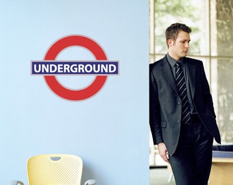 London Underground Metro Symbol Vinyl Decal