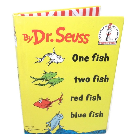 IPad Mini Case, Kobo Cover, Kindle Cover, Nook Holder Dr. Seuss One Fish Two Fish Book Yellow Tablet Device Case