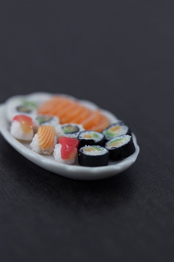 Sushi Platter 1:12 Scale Sushi Weekend Collection