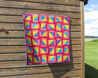 PDF Quilt Pattern - Raise The Barn Roof High - Modern Quilt Pattern - PDF File - Instant Download