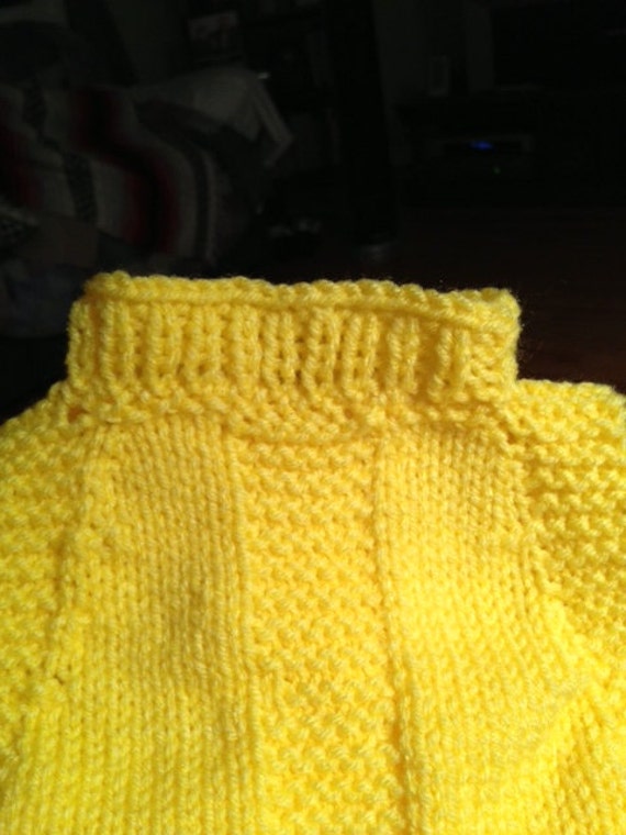 Chicken Sweater Pattern for Knitting revised 121015