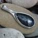 Iolite Sunstone Pendant Silver Artisan Jewelry Handmade