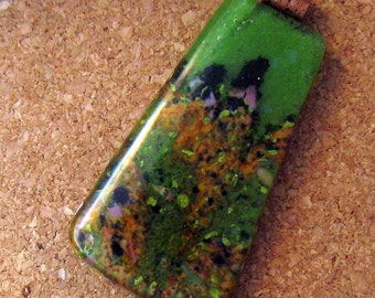 Fused Glass Pendant - Fused Glass Jewelry - Fused Glass Necklace - Glass Pendant - Glass Jewelry - Glass Necklace