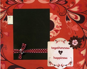 Togetherness is Happiness - Premade Scrapbook Page