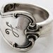 Spoon Ring Size 6 Signature With H Monogram
